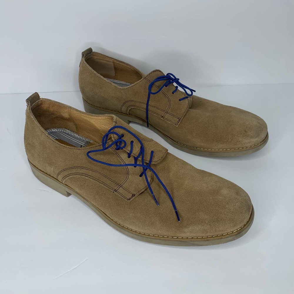 JOHNSTON & MURPHY | Tan Suede Men's Derby Shoe 11.5